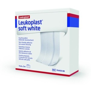Pansements - Pansement Leukoplast Soft White 4 cm x 5 M