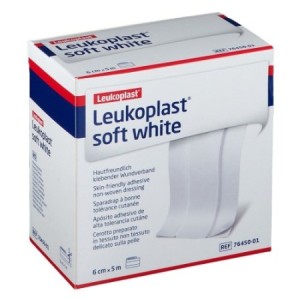 Pansements - Pansement Leukoplast Soft White 8 cm x 10 M
