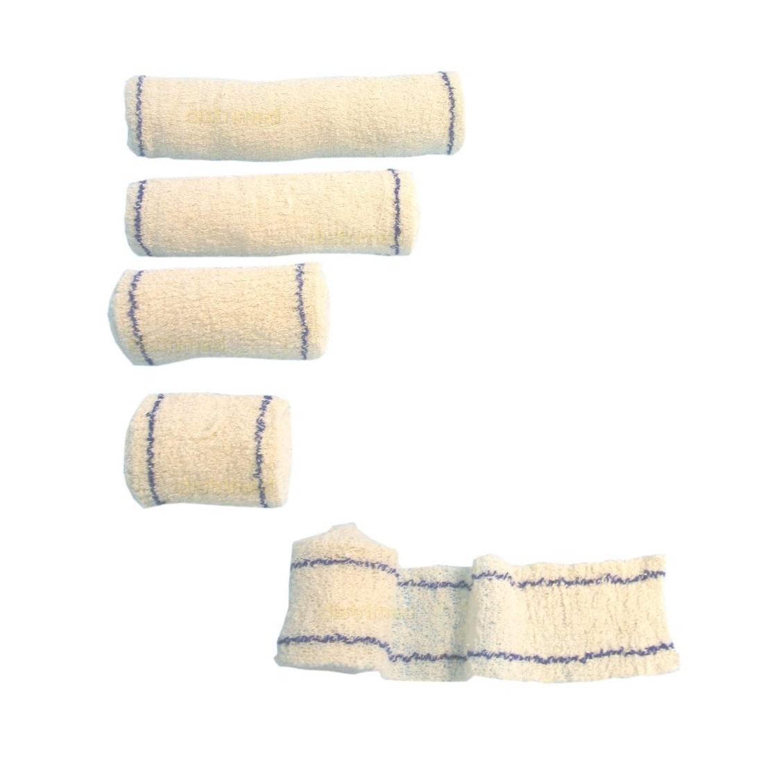 Bandage : bande strapping, velpeau/crêpe, extensible, pour vos