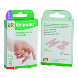 Pansements Pré-découpés - Pansement Velpeau® Protect doigt 2 formes