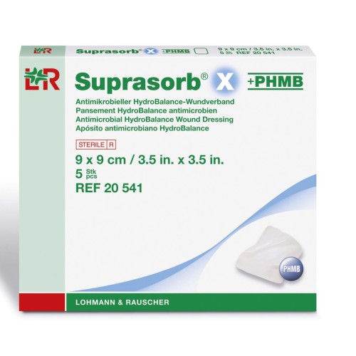 Pansement Hydrobalance Antimicrobien | Suprasorb x + PHMB