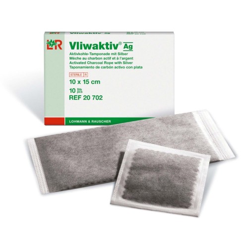 Compresse - Charbon Actif | Vliwaktiv® + AG