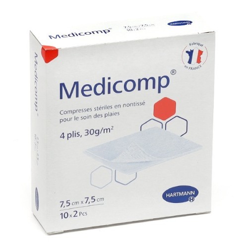 Compresse Non Tissée/Non Stérile 30G 7,5 x 10 cm - Medicomp®