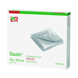 Compresses - Compresse de gaze stérile Gazin® 10 x 10 cm