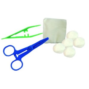 Sets de soins - Set de soin Kocher Bis | Pince - Tampon - Compresse