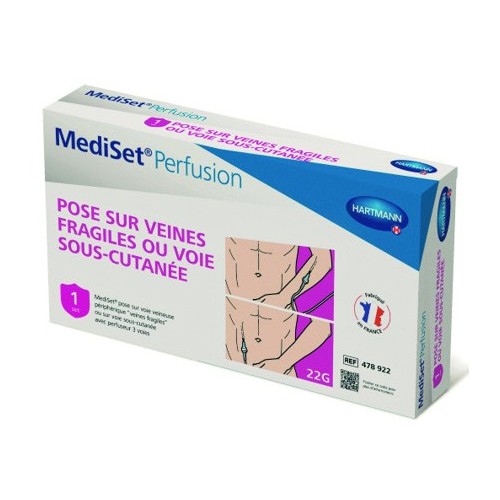 Set de Perfusion - Pose sur Voie, Veine Fragile | MEDISET