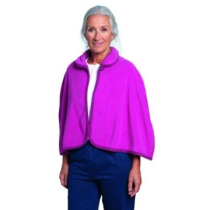 Blouses, pantalons et tuniques - Cape polaire + Col Fushia Taille Unique