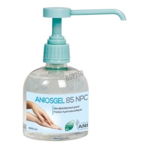 Hygiène des mains - ANIOSGEL 300 ml - 85 NPC Flacon avec Pompe