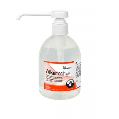 ALKAFRESH 500 ml Gel hydroalcoolique avec pompe