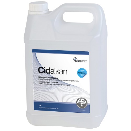 CIDALKAN Désinfectant détergent - Surface et Dispositifs médicaux -5 L