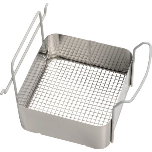 Demi-panier perforé en inox pour bac ultrason S130H