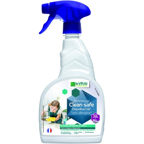 Nettoyant Surface Capteur Spray 750ml Concentré Clean Safe