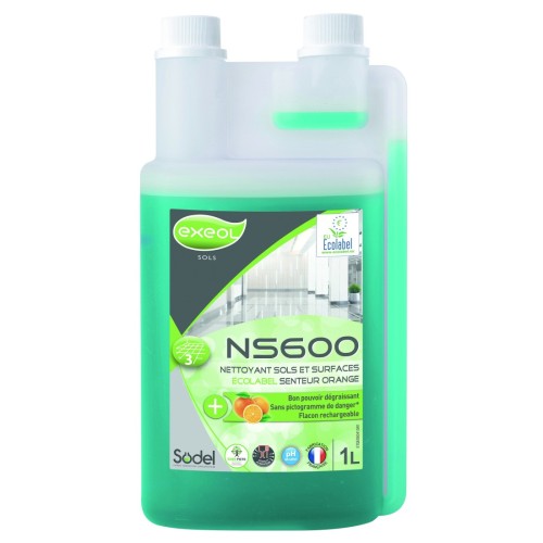 Nettoyant Sol NS600 1L Orange