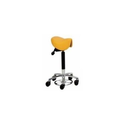 Tabouret ergonomique commande au pied