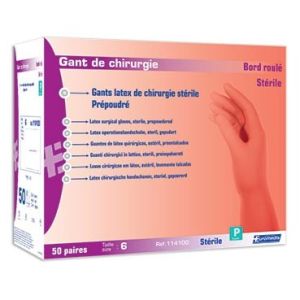 Gants - Gant Chirurgical Medigrip Latex Poudré Sterile - Euromedis