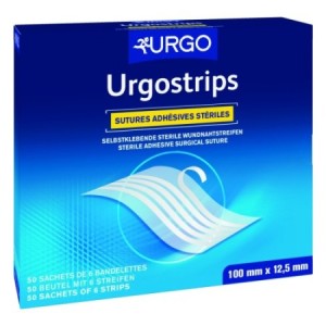 Suture, fils et cutanées adhésives - Sutures Cutanées Adhésives | Pansement URGOSTRIPS - 50 sachets