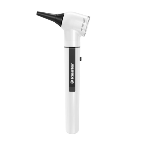 E-SCOPE OTOSCOPE DE POCHE BLANC ÉCLAIRAGE FO XENON 2,5V