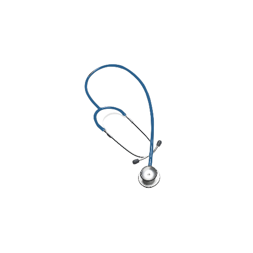 STETHOSCOPE DUPLEX ADULTE BLEU ALU