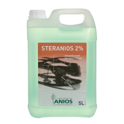 STERANIOS 5L - Désinfectant à froid 2% de haut niveau