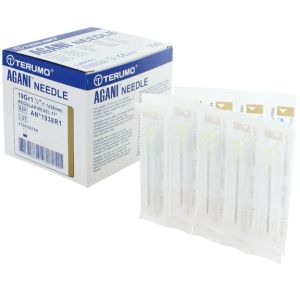 Aiguilles - Aiguille hypodermique Agani 19G - Crème - Boîte de 100