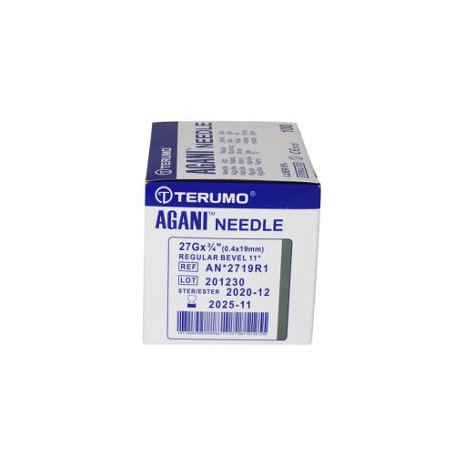 Aiguille hypodermique Agani 19 x 0,40 mm Gris