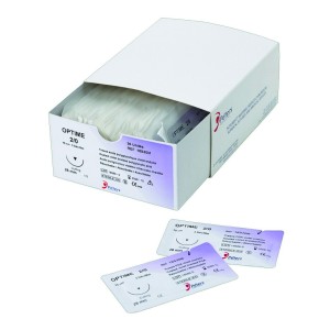 Suture, fils et cutanées adhésives - Fils de Suture Résorbable | FILAPEAU OPTIME - Boite x36 - PGA