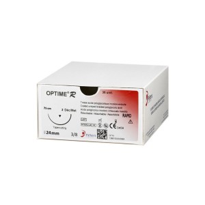 Suture, fils et cutanées adhésives - Fils de Suture Résorbable Rapide | FILAPEAU OPTIME R - Boite x36