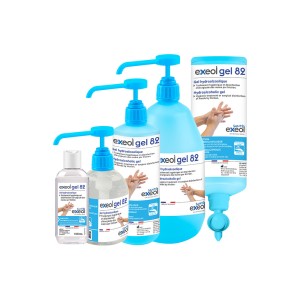 Hygiène des mains - Gel Hydroalcoolique Pompe | Exeol Gel 82