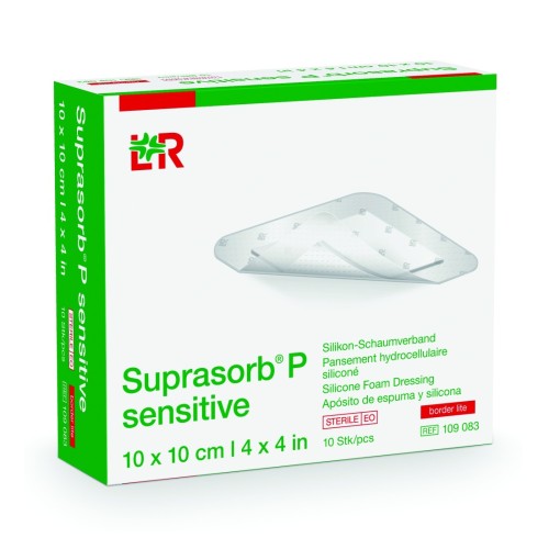 Pansement Hydrocellulaire Adhésif Siliconé | SuprasorbP Sensitive Lite